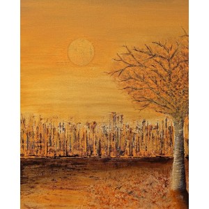 Irtiza Kazmi, 18 x 20 inches, Acrylics on Canvas, Landscape Painting, AC-IRTK-047